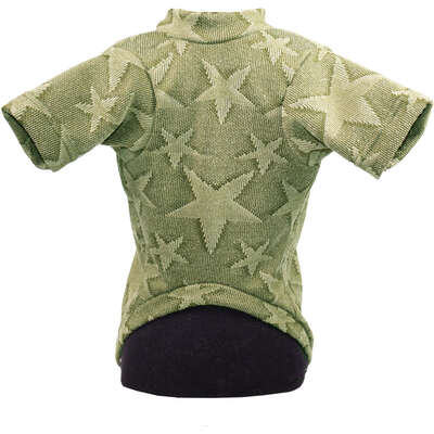 Blusa Linha Estrela Fábrica Pet para Cães e Gatos Verde