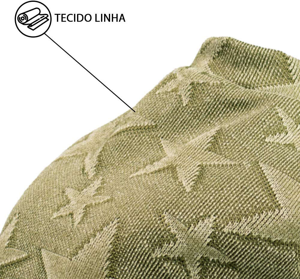 Blusa Linha Estrela Fábrica Pet para Cães e Gatos Verde - Tam. GG