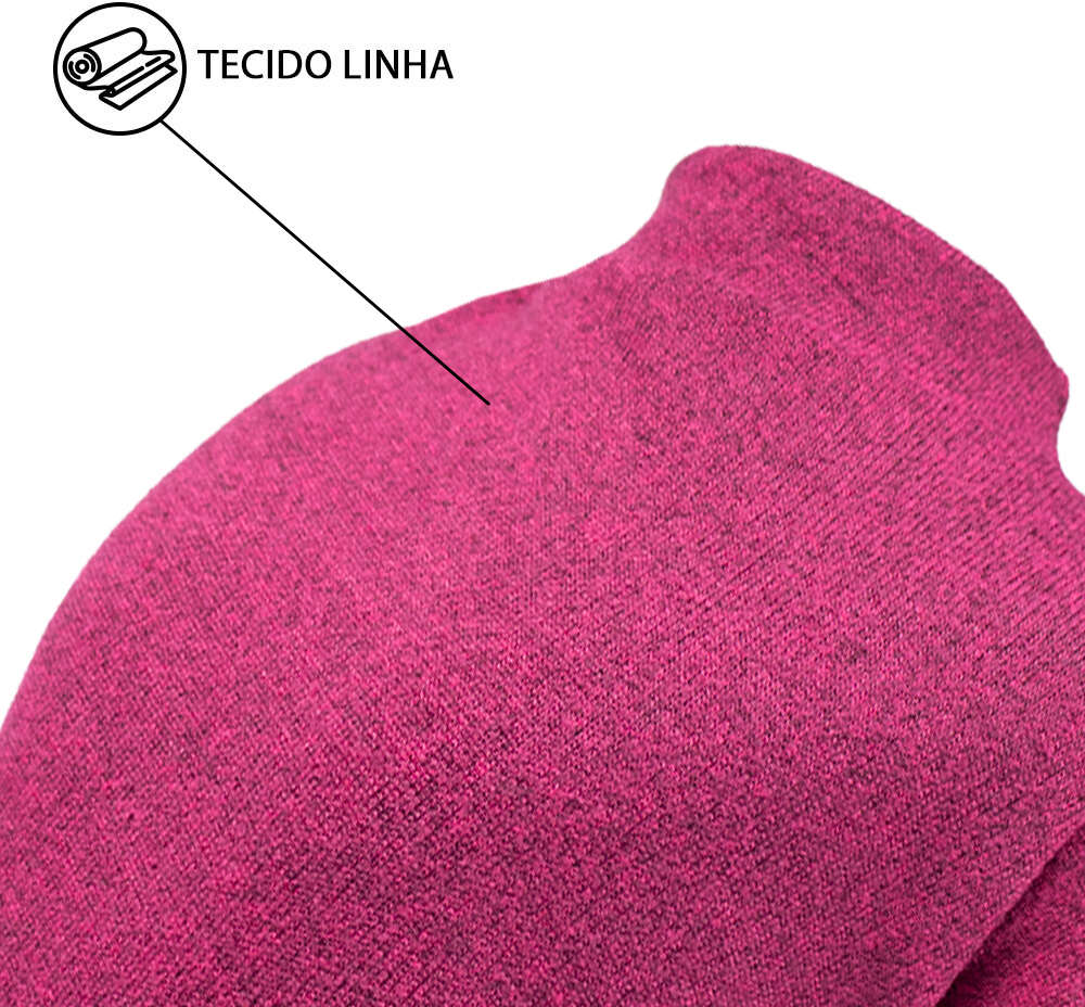 Blusa Linha com Manga Fábrica Pet para Cães e Gatos Pink - Tam. GG