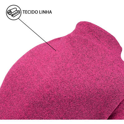 Blusa Linha com Manga Fábrica Pet para Cães e Gatos Pink