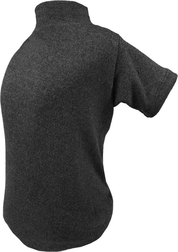Blusa Linha com Manga Fábrica Pet para Cães e Gatos Cinza - Tam. GG