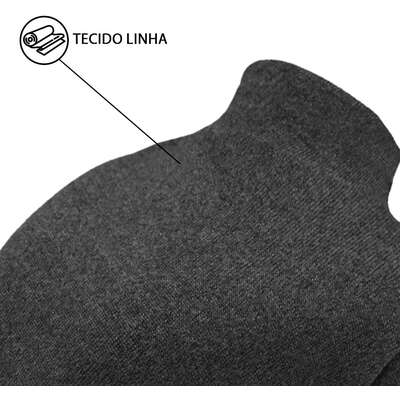 Blusa Linha com Manga Fábrica Pet para Cães e Gatos Cinza