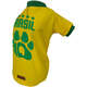 Camiseta Brasil Fábrica Pet para Cães e Gatos