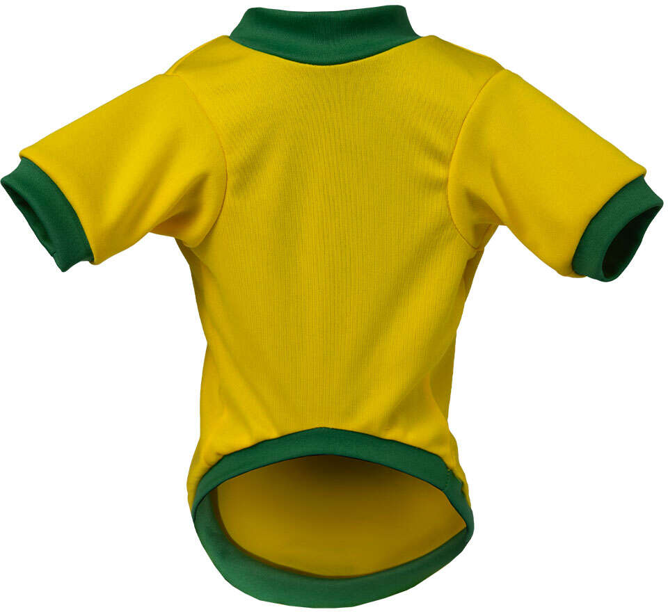 Camiseta Brasil Fábrica Pet para Cães e Gatos - Tam. GG