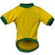 Camiseta Brasil Fábrica Pet para Cães e Gatos
