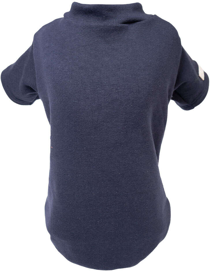 Blusa Moletom com Manga Fábrica Pet para Cães e Gatos Marinho - Tam. PP