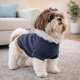 Blusa Moleton com Manga Fábrica Pet para Cães e Gatos Marinho