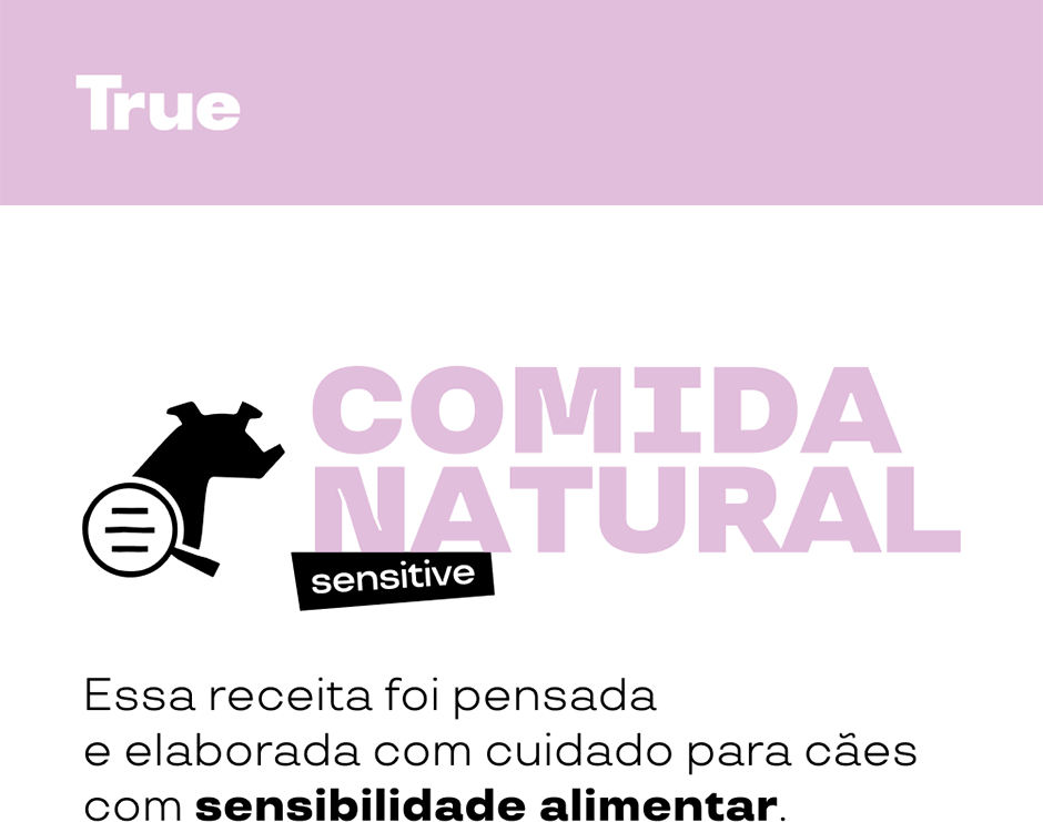 Alimentação Natural True Light Sabor Frango para Cães Adultos - 1kg
