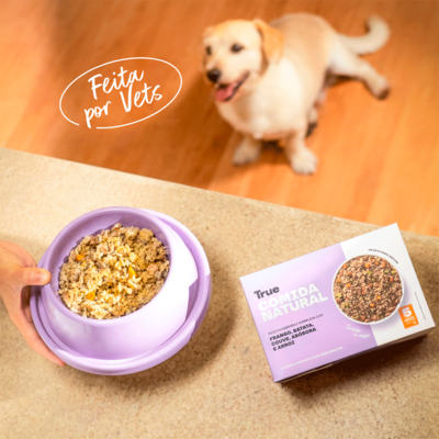 Alimentação Natural True Light Sabor Frango para Cães Adultos