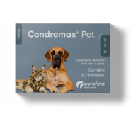 Suplemento Alimentar Ourofino Condromax Pet para Cães e Gatos - 30 Comprimidos