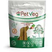 Petisco PetVegan Dental Care para Cães Sabor Maçã, Espinafre e Menta - 150 g