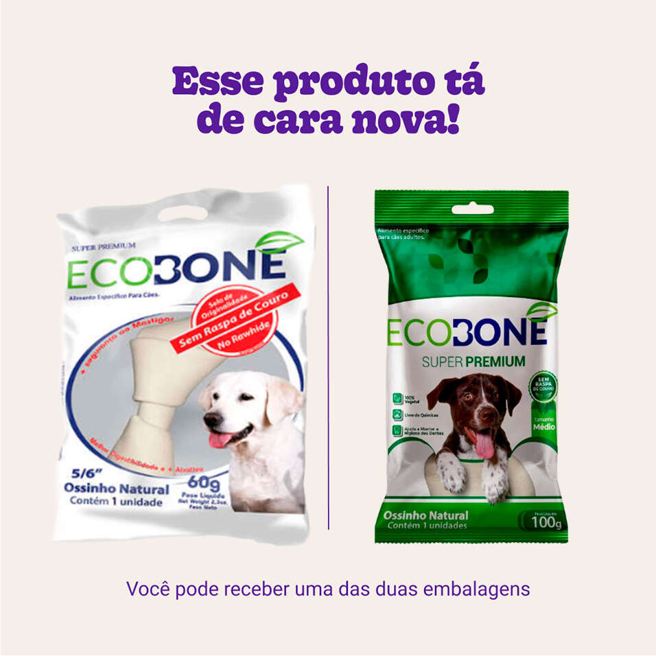 Ossinho Ecobone para Cães Médio - 100g