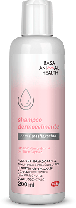 Shampoo Ibasa Dermocalmante para Cães e Gatos - 200 mL