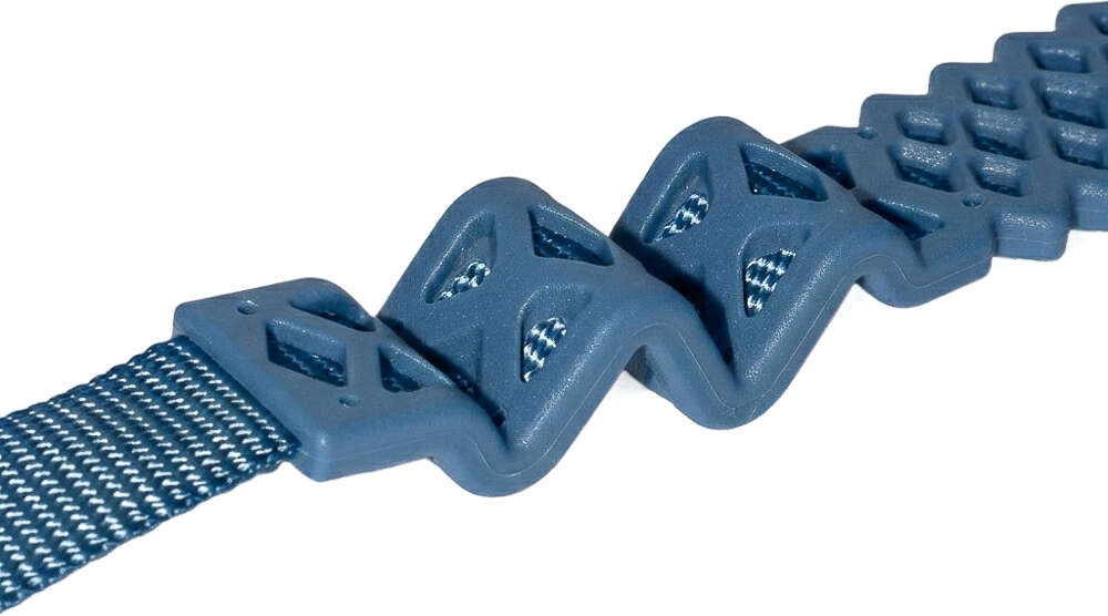 Guia com Amortecedor Future Pet Azul Marinho para Cães - Tam. G