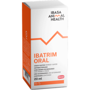 Antimicrobiano Ibatrim Oral para Cães e Gatos - 20 mL