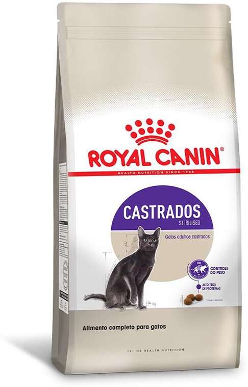 Ração Royal Canin Sterilised para Gatos Adultos Castrados - 1,5Kg