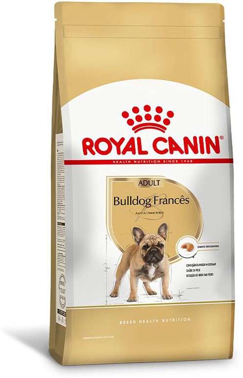 Ração Royal Canin para Cães Adultos da Raça Bulldog Francês - 7,5Kg