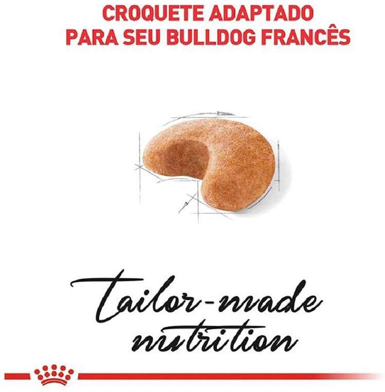Ração Royal Canin para Cães Adultos da Raça Bulldog Francês - 7,5Kg