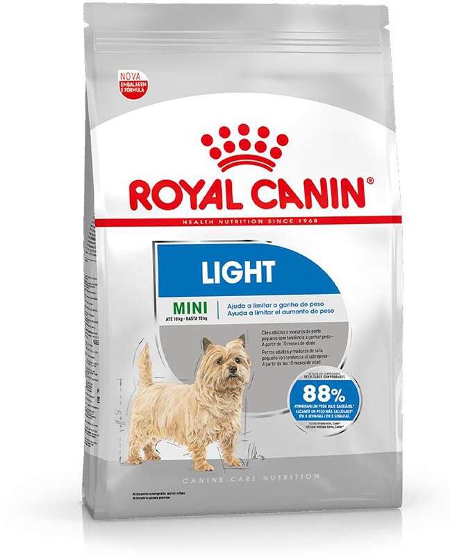 Ração Royal Canin Mini Light Cães Adultos de Raças Pequenas com Tendência a Obesidade - 2,5Kg