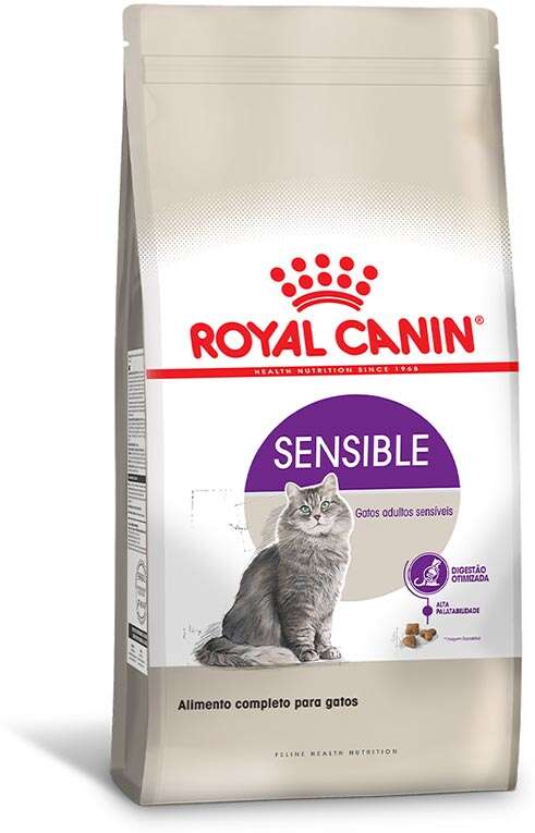 Ração Royal Canin Sensible para Gatos Adultos Sensíveis - 1,5Kg