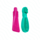Brinquedo Kit Pet Pasta e Escova Rosa e Verde para Cães