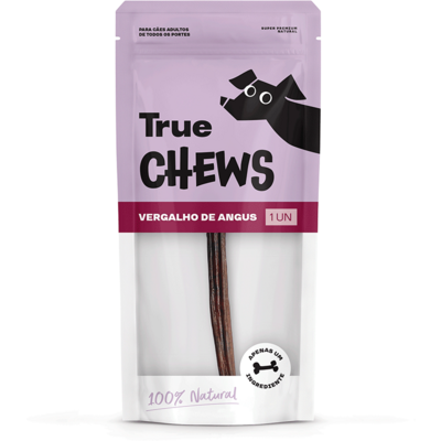 Petisco Mastigável True Chews Vergalho de Angus para Cães