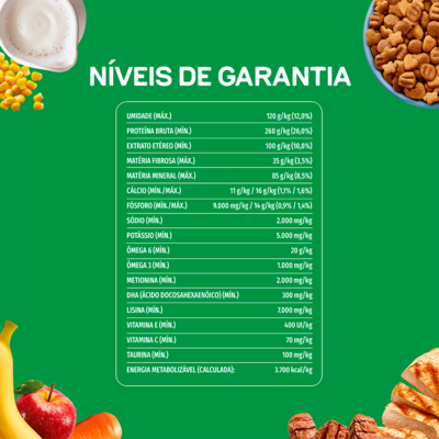 Ração Seca Purina Dog Chow Ótimo Começo para Cães Filhotes Porte Médio e Grande Sabor Carne Frango e Arroz