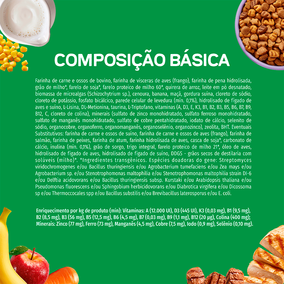 Ração Seca Purina Dog Chow Ótimo Começo para Cães Filhotes Porte Mini e Pequeno Sabor Carne Frango e Arroz - 2,5Kg