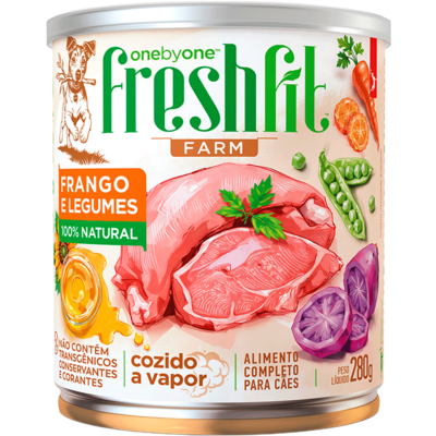 Ração Úmida Spin Pet Freshfit Farm para Cães sabor Frango e Legumes