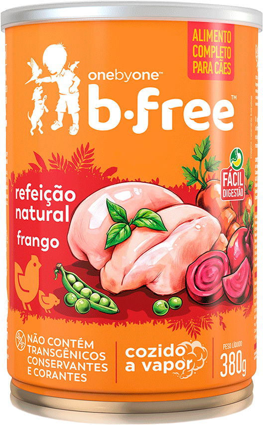 Alimento Natural Spin Pet B.Free para Cães sabor Frango - 380 g