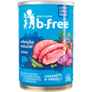 Alimento Natural Spin Pet B.Free para Cães sabor Peixe - 380 g