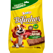 Bifinhos Doogs para Cães Adultos sabor Carne - 800 g