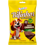 Bifinhos Doogs para Cães Adultos sabor Churrasco - 50 g