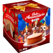 Bolo de Aniversário Doogs para Cães Adultos - 80 g