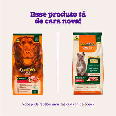 Ração Special Dog Gold Premium Especial Frango e Carne para Cães Adultos