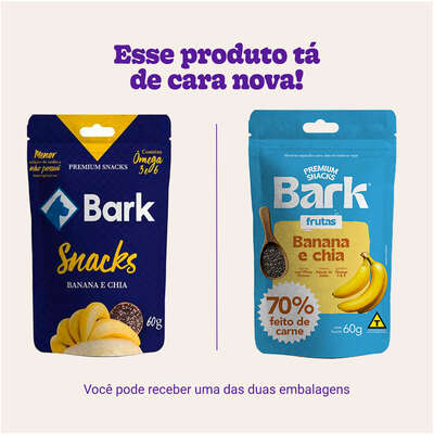 Snack para Cães Sabor Banana e Chia