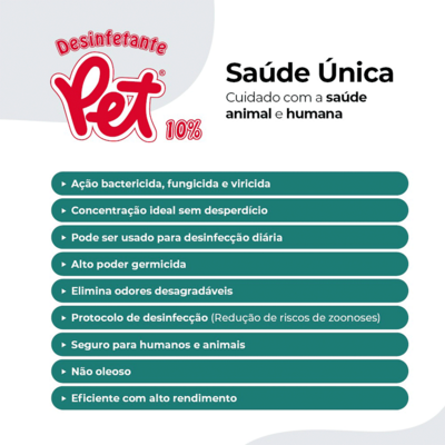 Desinfetante Pet Chemitec - 1 L