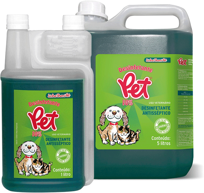 Desinfetante Pet Chemitec - 5 Litros