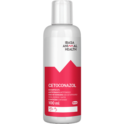 Shampoo Antifúngico Ibasa Cetoconazol para Cães e Gatos