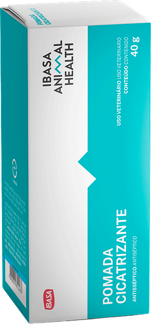 Pomada Ibasa Cicatrizante para Cães e Gatos - 40 g