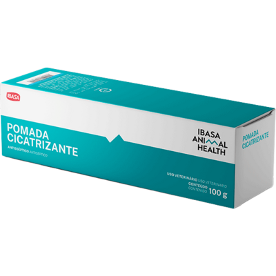 Pomada Ibasa Cicatrizante para Cães e Gatos