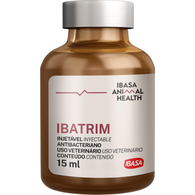 Antibacteriano Ibasa Ibatrim Injetável - 15 mL