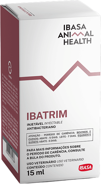 Antibacteriano Ibasa Ibatrim Injetável - 15 mL