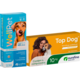 Kit Ourofino Antipulgas Wellpet e Vermifugo Topdog para Cães de 4,6 Kg até 10 Kg - KIT