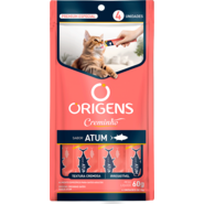 Petisco Cremoso Origens Creminho para Gatos Adutlos Sabor Atum - 15 g (4 Unidades)