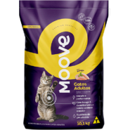 Ração Seca Moove para Gatos Adultos Sabor Frango - 10,1Kg