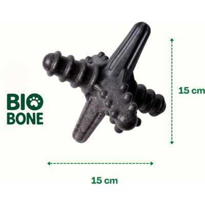 Brinquedo Mordedor Biobone para Cães Asterisco Sabor Carne  - Tam. G
