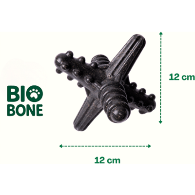 Brinquedo Mordedor Biobone para Cães Asterisco Sabor Carne - Tam. P
