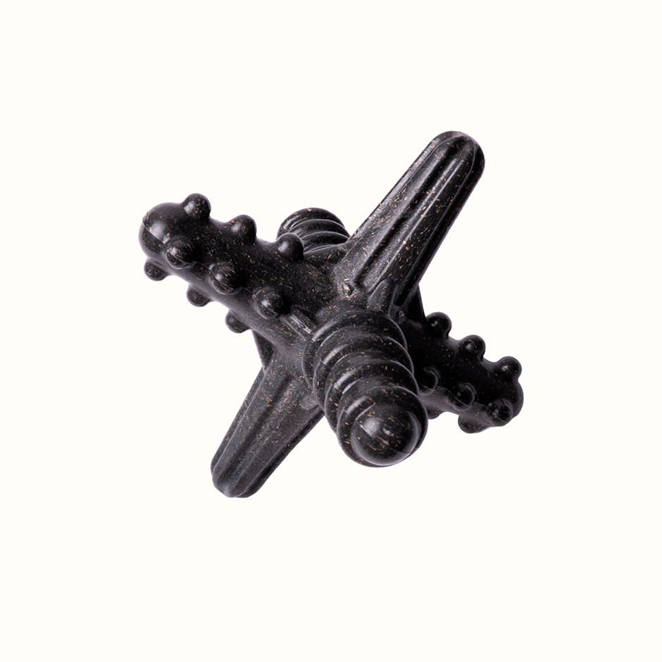Brinquedo Mordedor Biobone para Cães Asterisco Sabor Carne - Tam. P