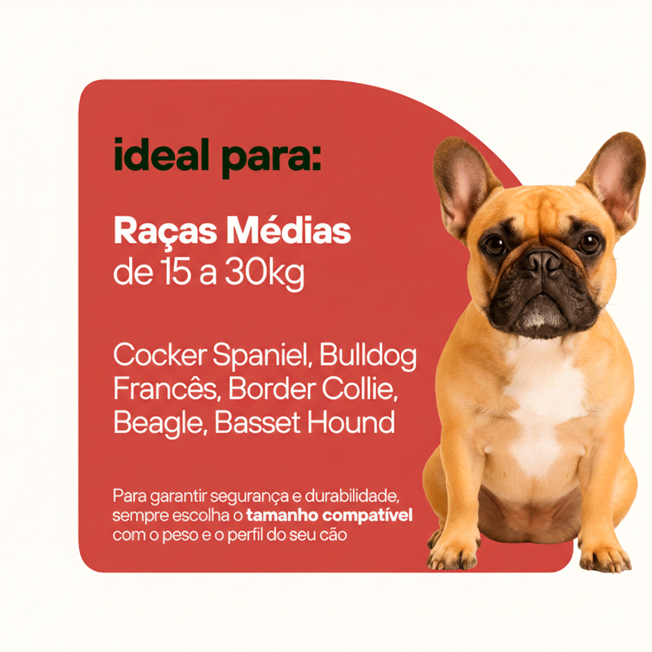 Brinquedo Mordedor Biobone para Cães Ossão Grande Sabor Carne - Tam. Único